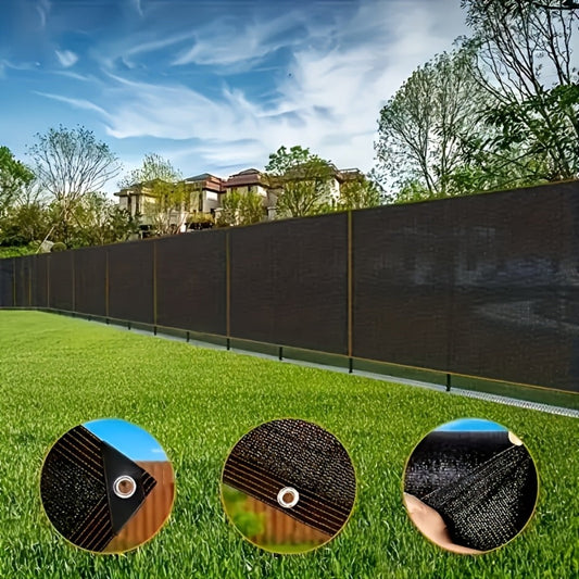 Heavy-Duty HDPE Outdoor Sun Shade Sail with UV Protection and Reinforced Corners for Patio detail image