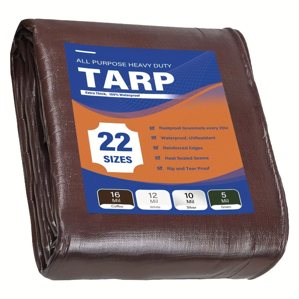 Heavy-Duty Heavy Duty Tarp with Waterproof Protection for Practical Everyday Home Use detail image - detail view 10