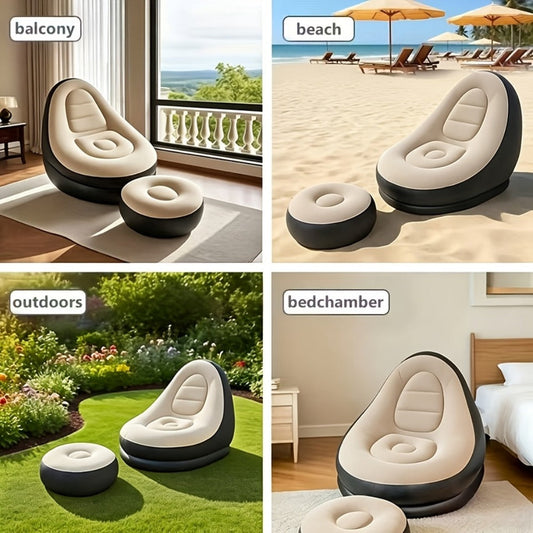 Inflatable Chair with Multiple Color Options for Comfortable Everyday Seating detail image