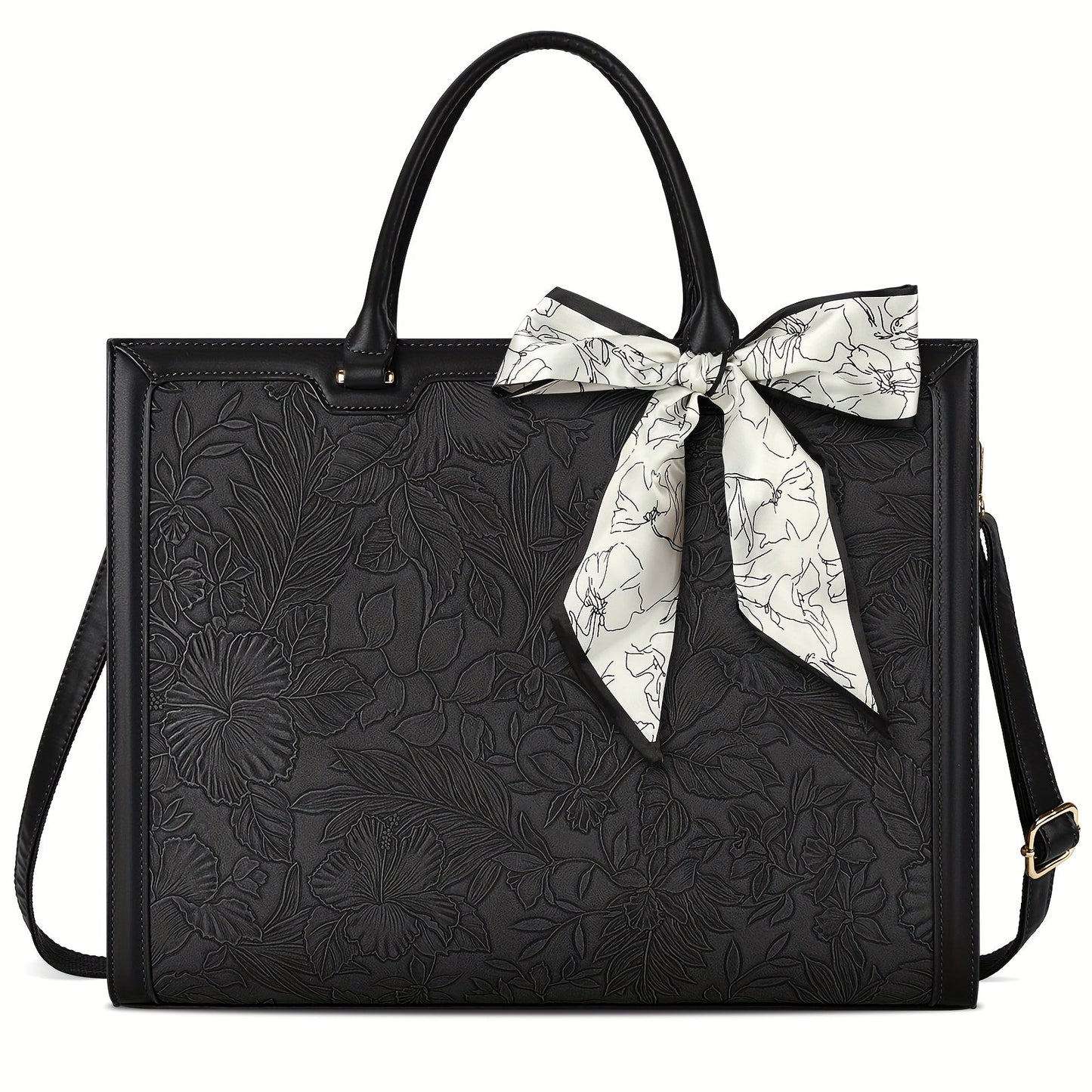 Laptop Bag – 15.6 Inch, Lightweight, Large Capacity, Adjustable Strap – alternate view