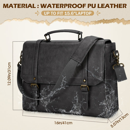 Laptop Bag – 15.6 Inch, Waterproof, for Travel & Work – detail view 2