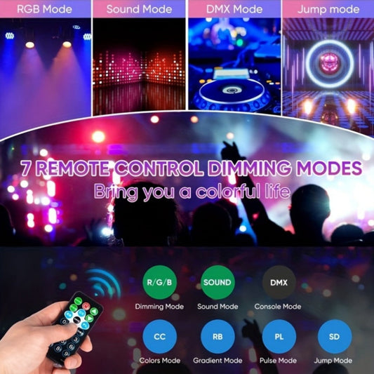 LED Stage Light, Remote Control, RGB, DMX Control, Lights, Party for Stage and Party detail image