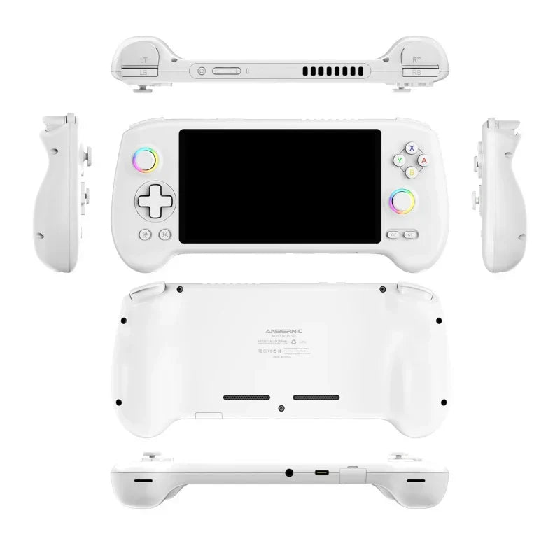 Handheld Game Console Anbernic RG557 with 5.48-Inch AMOLED, 1920x1080, OCA Full Lamination, 5500mAh Battery, Android 14