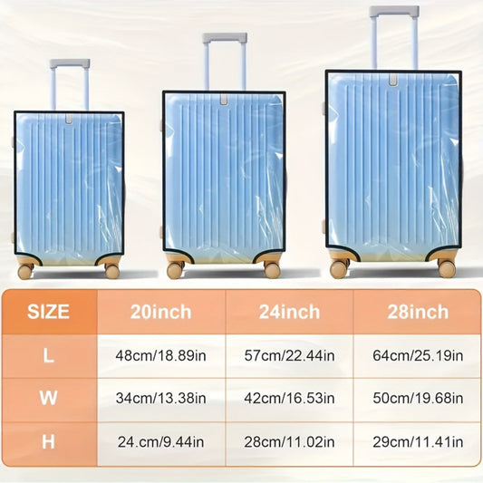 Luggage Set – 28 Inch, Transparent, Waterproof – detail view 2