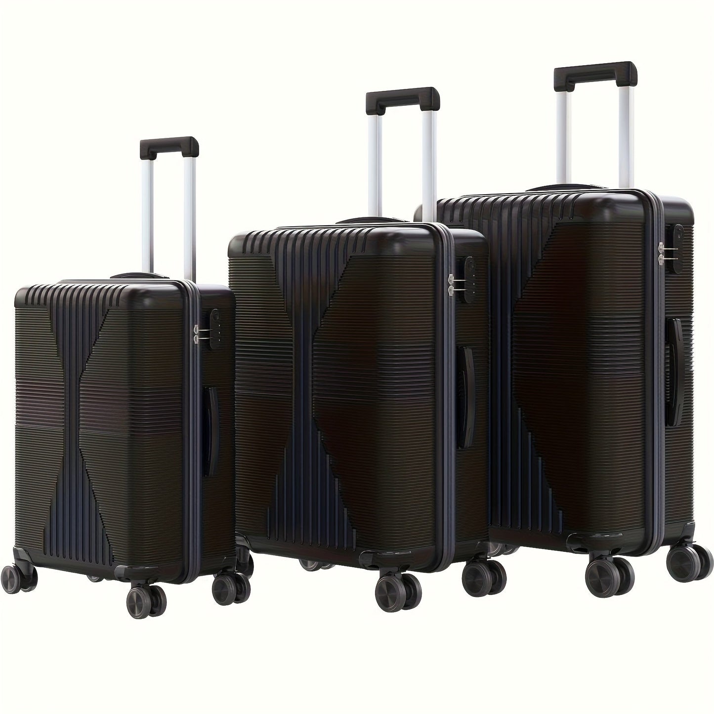 Luggage Set – 3 Piece, 28 Inch, Hardshell, Spinner Wheels – detail view 12