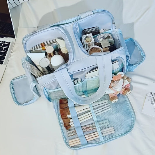 Travel Makeup Bag – Nylon, Large Capacity, for Travel & Everyday Use – detail view 3