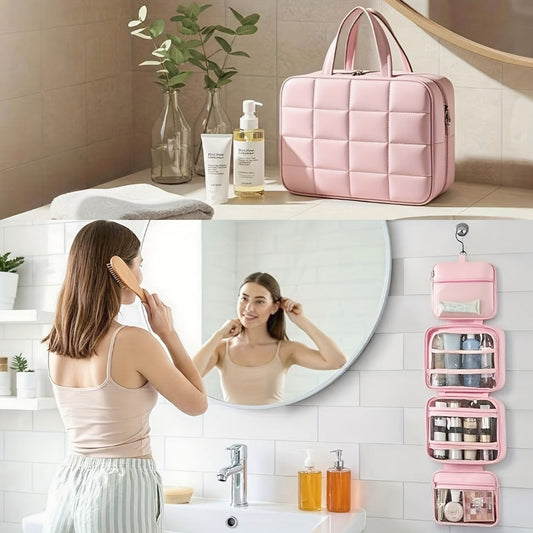 Travel Makeup Bag – PVC, Foldable, for Travel – detail view 2