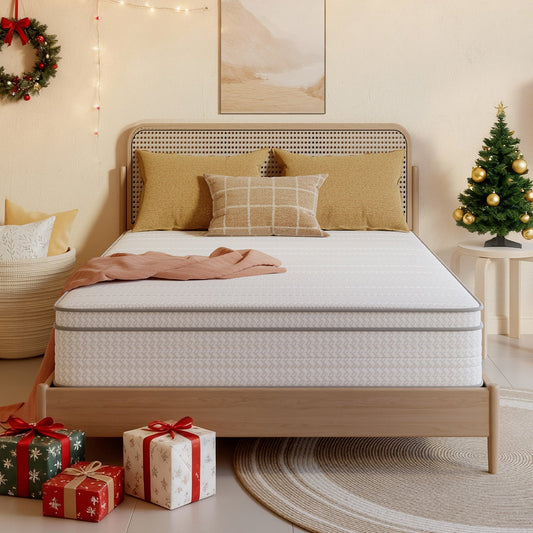 Mattress shown in the Twin, 6 inch option