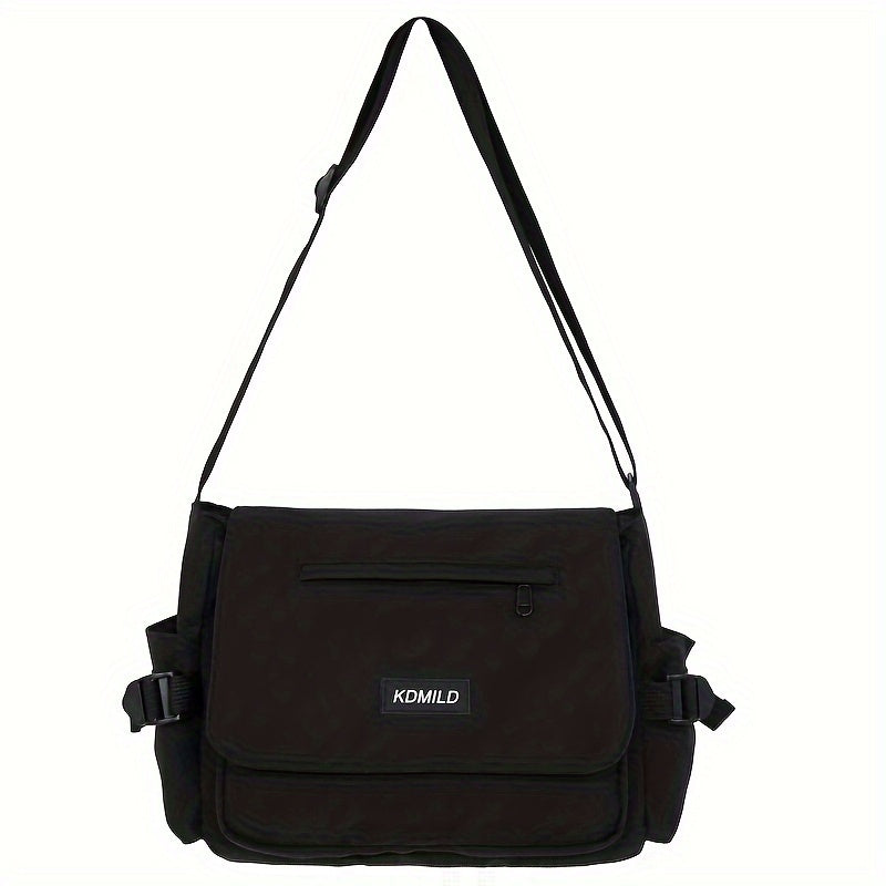 Men's Crossbody Bag – Polyester, Large Capacity, for Travel & Work – detail view 18