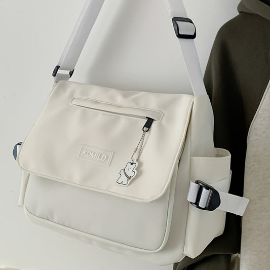 Men's Crossbody Bag – Polyester, Large Capacity, for Travel & Work – detail view 2