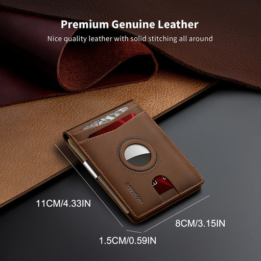 Men's Wallet – 6 Colors, Genuine Leather, RFID Blocking – detail view 5