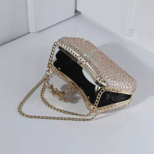 Men's Wallet – Polyester, Flower Shaped Evening Clutch Phone – detail view 3