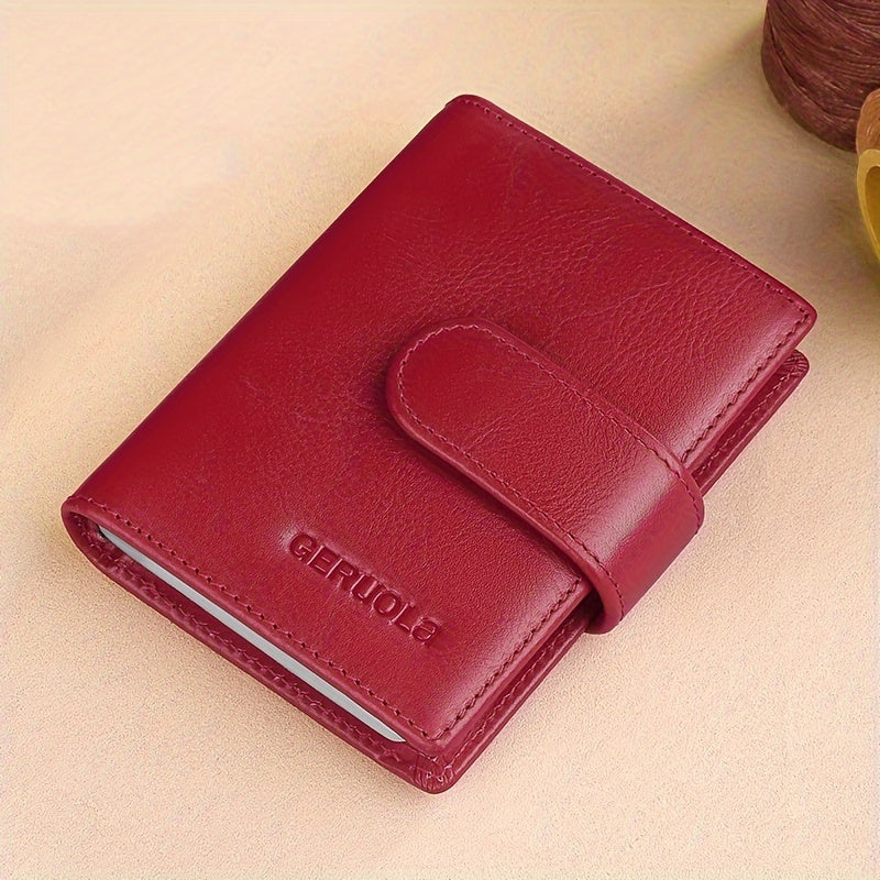 Men's Wallet – 6 Colors, Slim Card Case Cowhide Leather – detail view 21