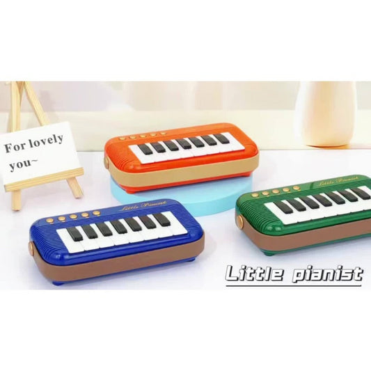 Mini Piano Keyboard, Portable, 15 Keys, Music for Basic Music Play And Portable Beginner detail image