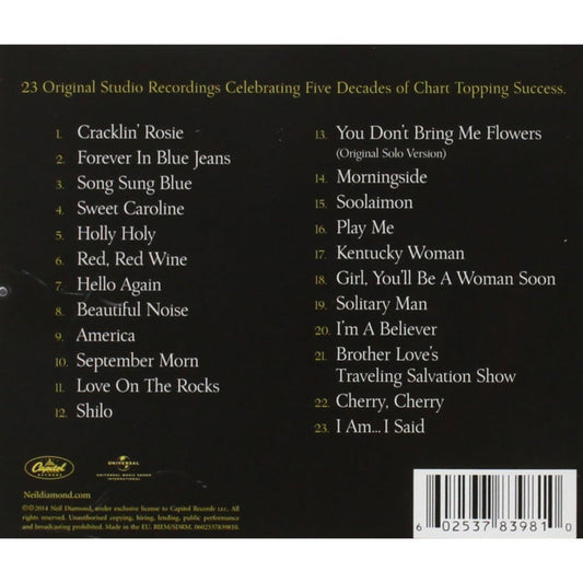 Music CD, Neil, Diamond, All-Time for Music Listening and Collecting detail image