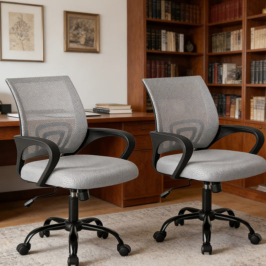Office Chair shown in the Upgrade Black, 2P option
