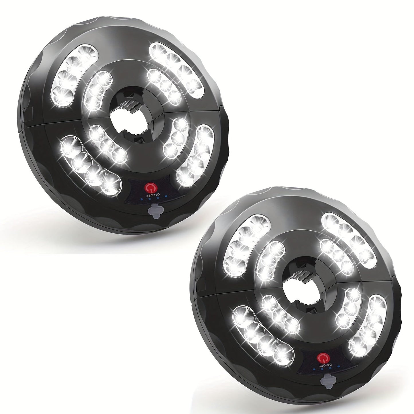 Outdoor Lighting shown in the 2 Pack-White Light option