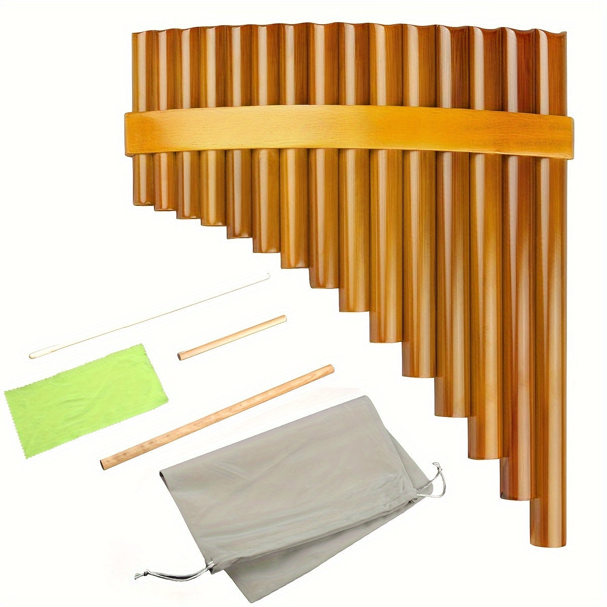 Pan Flute shown in the Left hand option