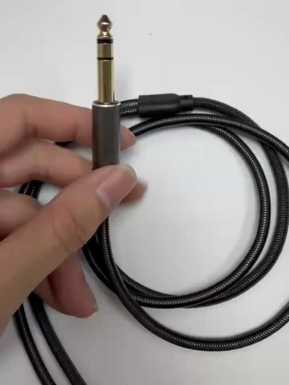 RCA Audio Cable, 6.5mm, Large, Three-Core/2RCA, Male/Male for Connecting Audio Sources detail image - detail view 7