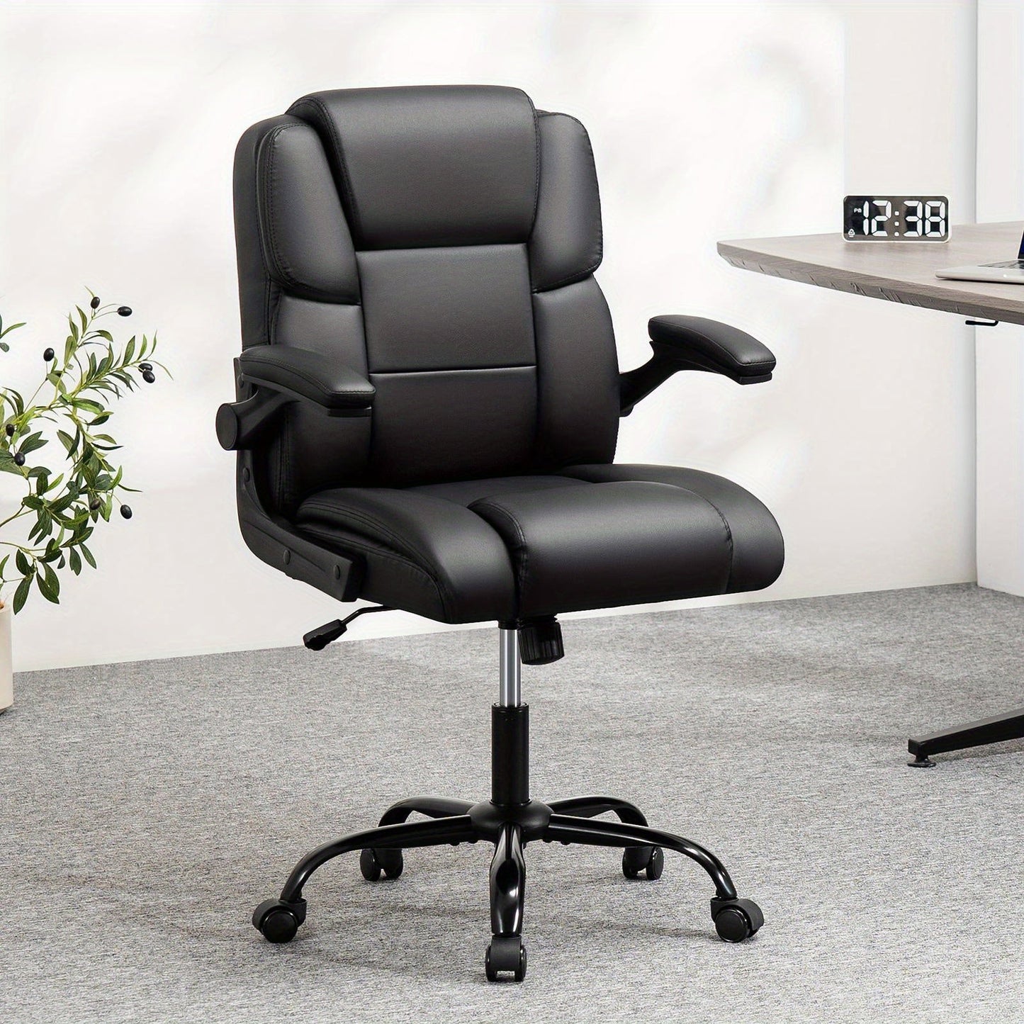 Office Chair shown in the Black-no massage option