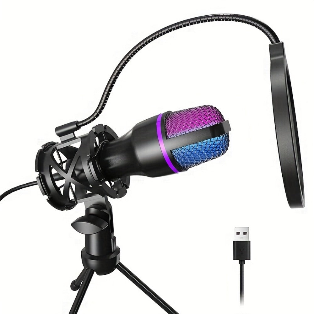 Recording Microphone, USB, USB-C, Capacitive, Portable for Recording and Streaming detail image - detail view 9