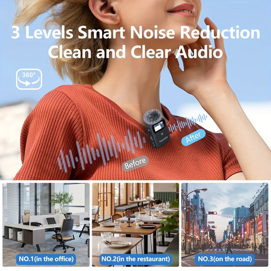 Recording Microphone, Wireless, 2.4 GHz Wireless, 2.4GHz for Recording and Streaming detail image