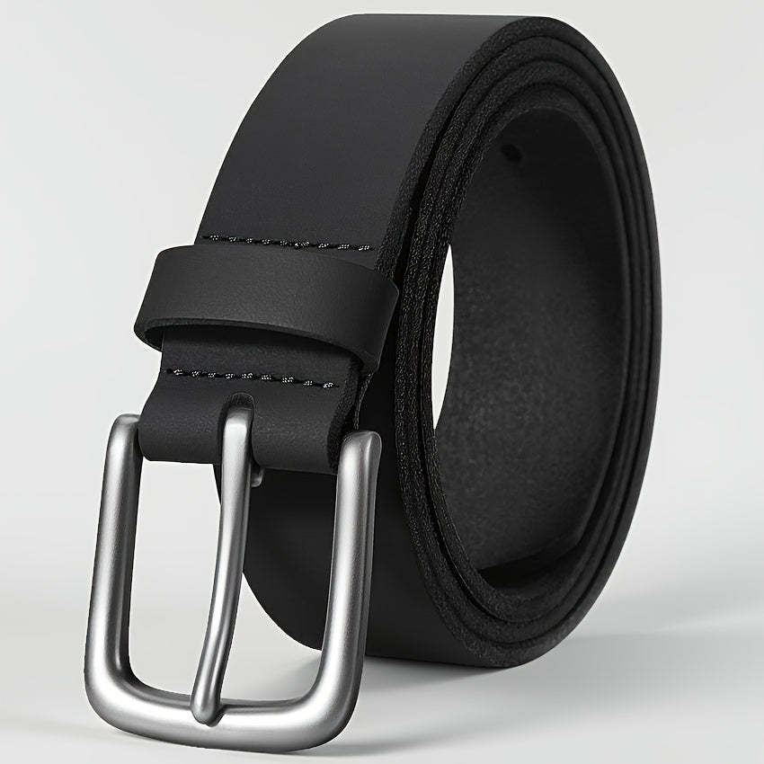 Men's Belt - Genuine Leather for Handmade Full Grain Casual Everyday Jeans Stainless - product detail view 25