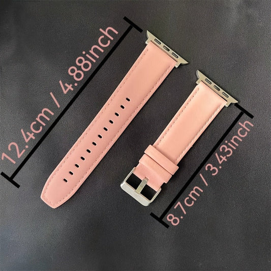 Men's Watch - Apple Band Leather Calfskin | Compatible with Series Ultra - product detail view 2