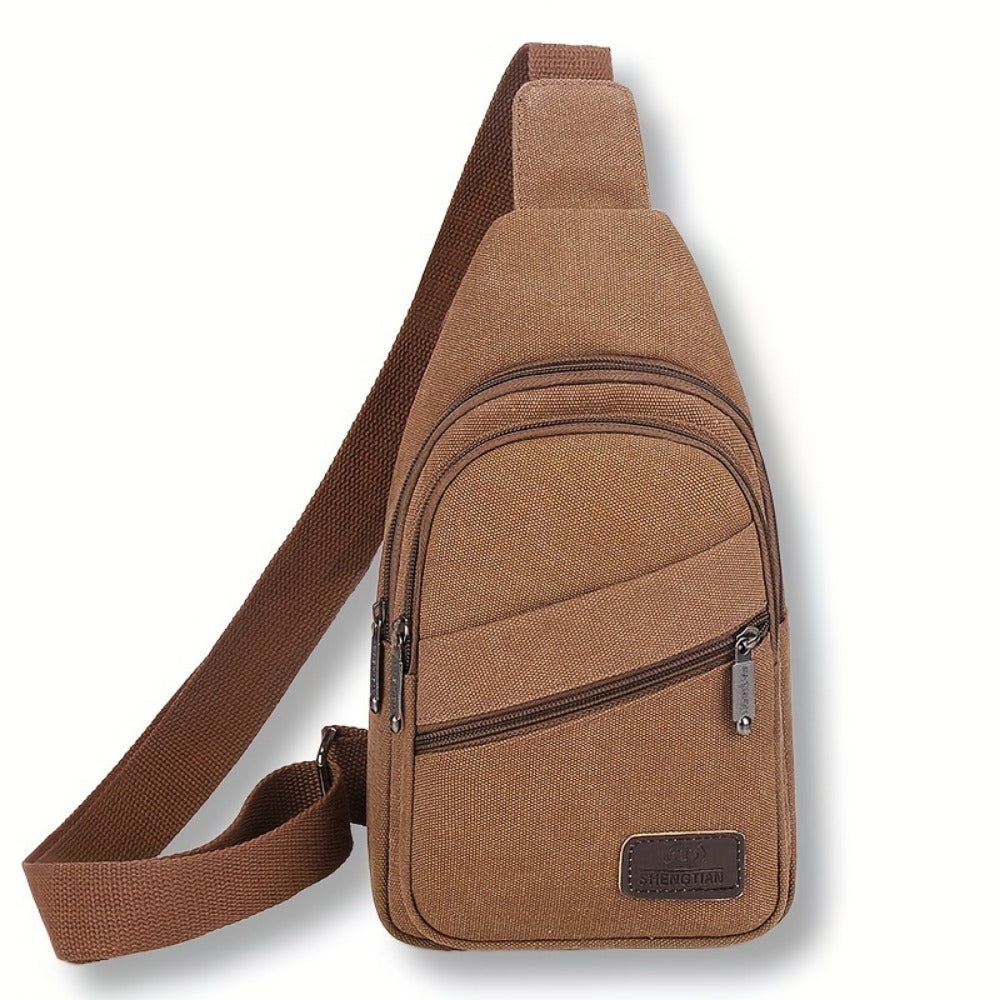 Sling Bag – Canvas, Large Capacity, Lightweight, for Travel & Everyday Use – detail view 11