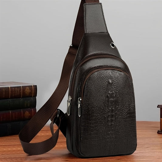 Sling Bag – for Everyday Use, Casual Sling Stylish Durable Chest – alternate view