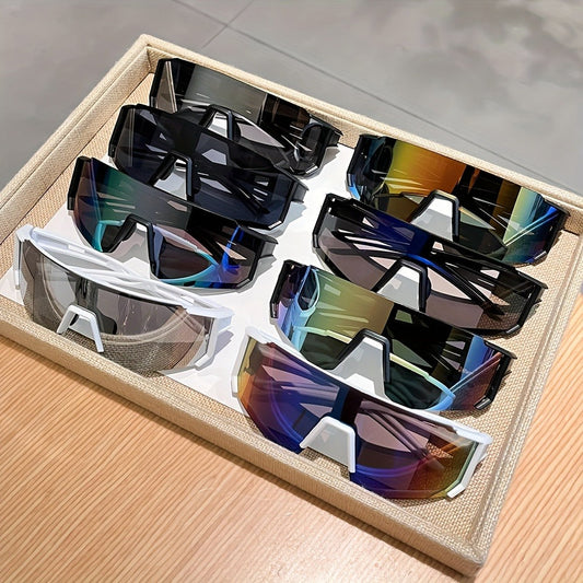 Sports Goggles - 8 Pack Large Frame Lightweight for Men Women - Anti-UV Protective Eyewear - product detail view 2