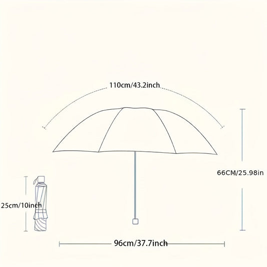 Travel Umbrella – Compact, Windproof, for Travel & Work – detail view 2