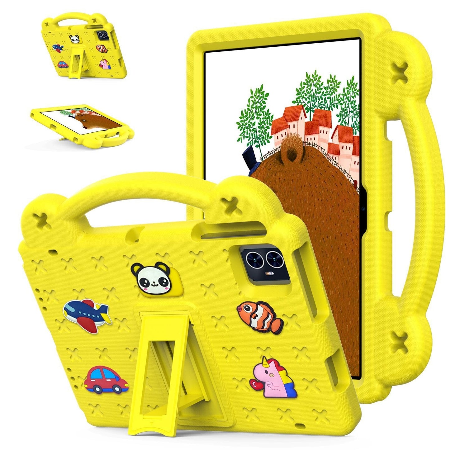 T-Mobile Revvl Tab 2 (2025) Case with Stand & Handle | Shockproof EVA PC Hybrid Shell, Heavy-Duty Protective Cover for Revvl Tab 2 Tablet, Kids-Friendly, Drop Protection for Travel Gaming School