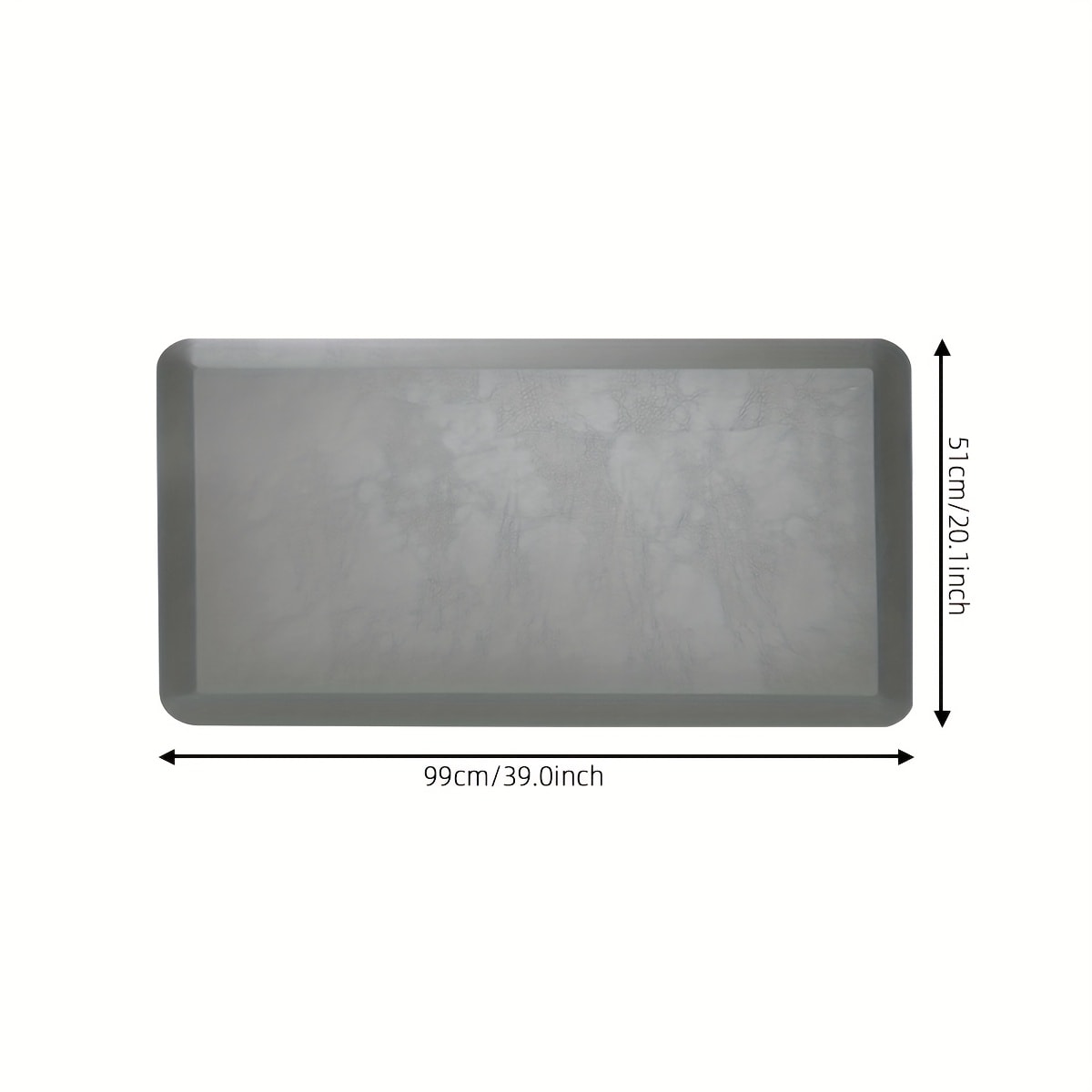 Kitchen Mat, 3/4-Inch Foam Cushion in Six Colors and Four Size Profiles for Sink, Desk or Laundry Areas