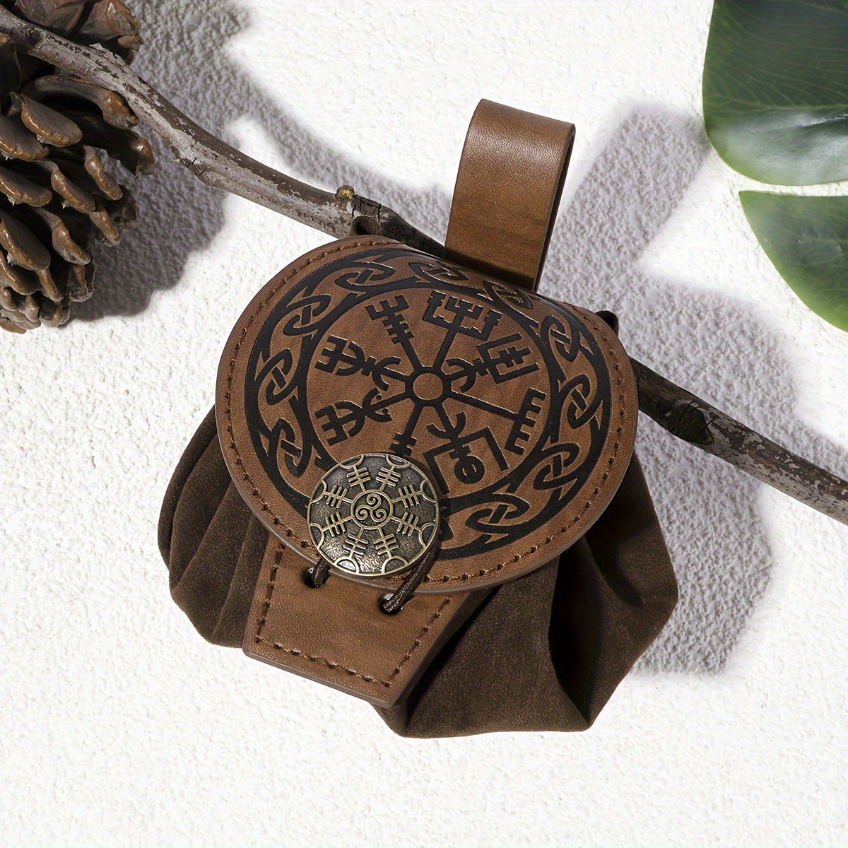 Waist Bag – Medieval Viking Waist Embossed Knight – detail view 14