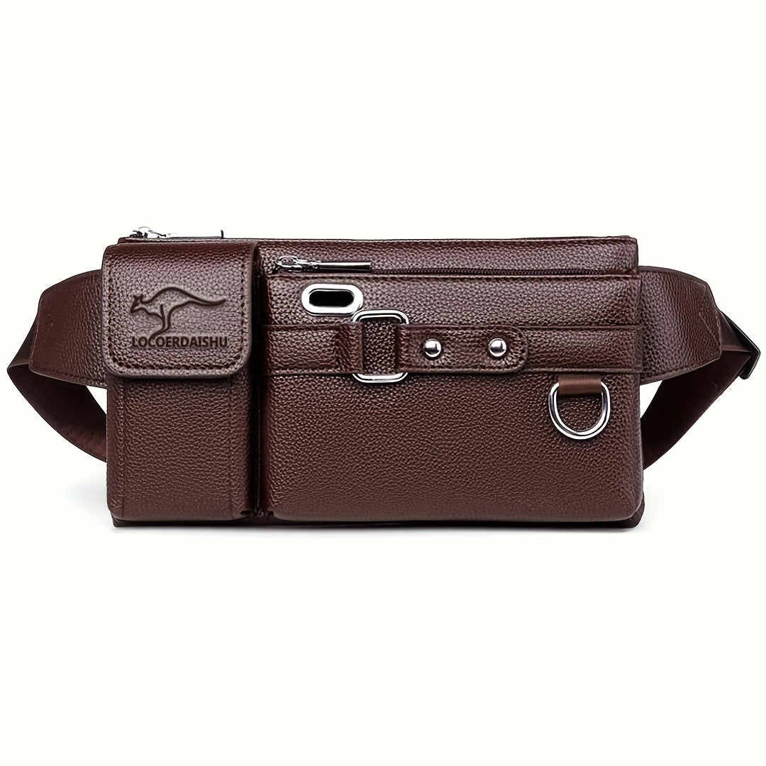 Waist Bag – PU Leather, for Everyday Use – front view - product view 13
