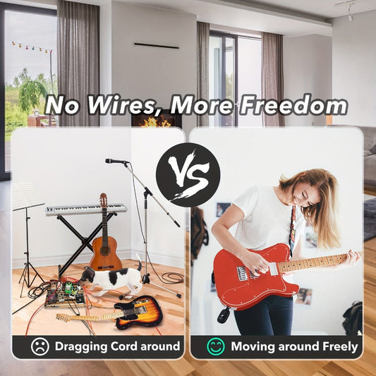Wireless Instrument System, Stereo, Wireless, USB for Wireless Connection Between A detail image