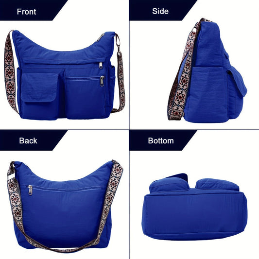Crossbody Bag for Women – 2-Piece, Nylon, Lightweight, Multi-Pocket – detail view 4