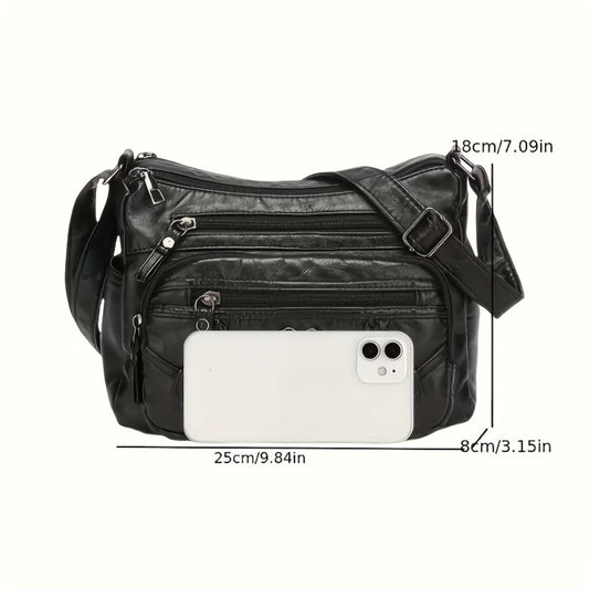 Crossbody Bag for Women – Multi-Pocket, Large Capacity, for Everyday Use – alternate view