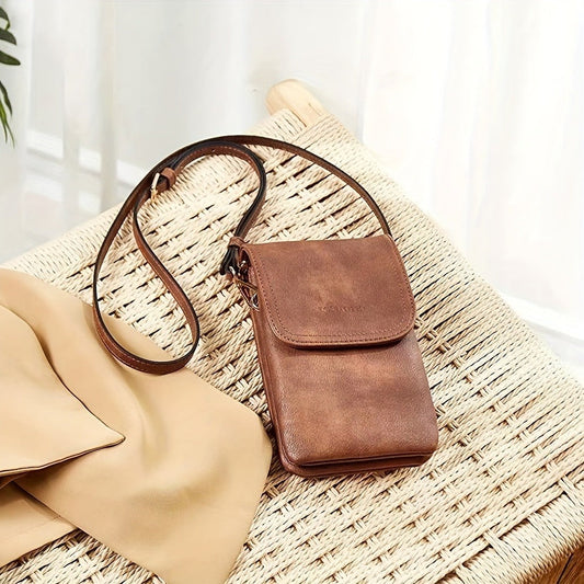 Crossbody Bag for Women – 4 Colors, PU Leather, Adjustable Strap – detail view 4