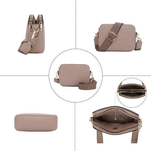 Crossbody Bag for Women – 8 Colors, PU Leather, for Everyday Use – detail view 3