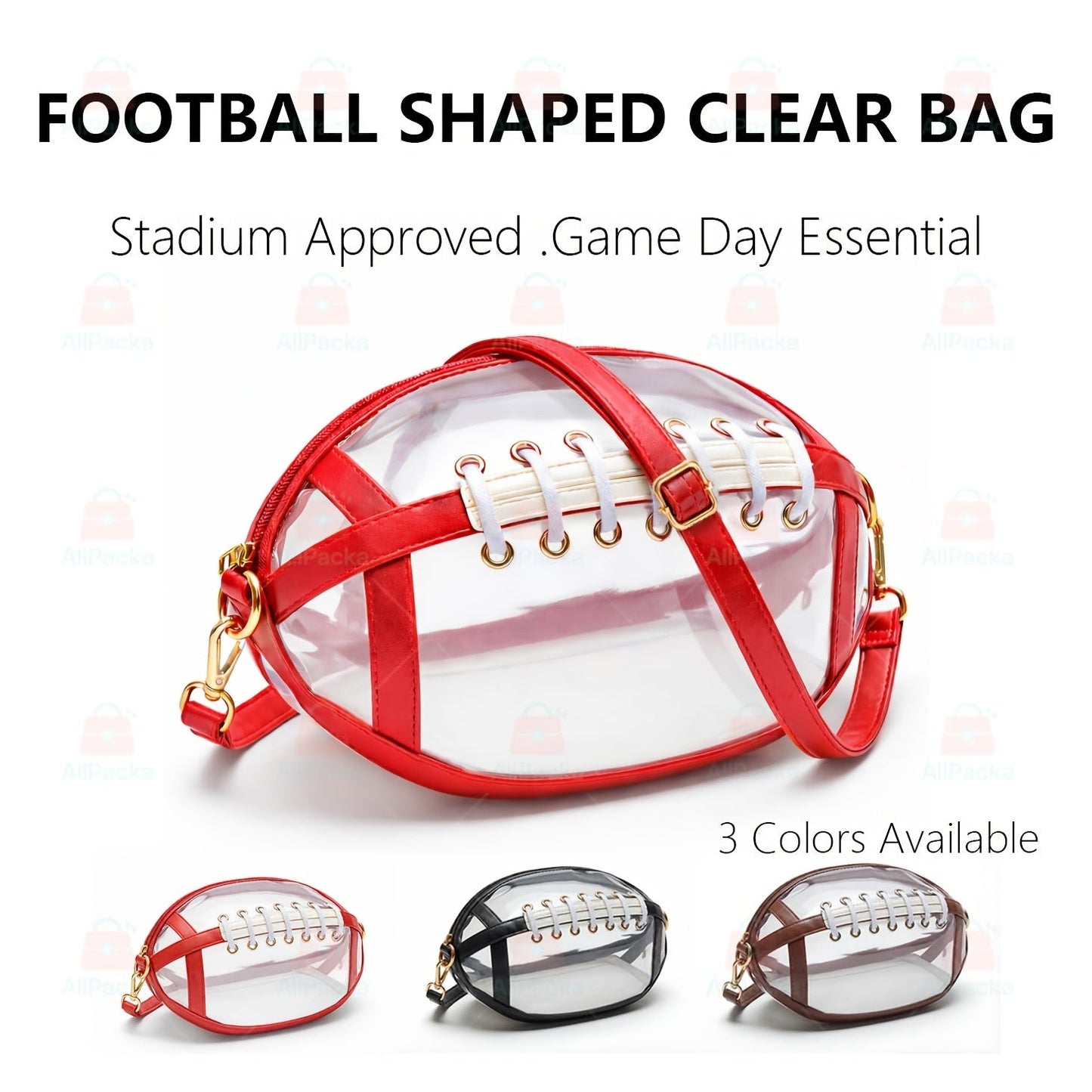 Crossbody Bag for Women – PVC, Clear, Transparent – detail view 13