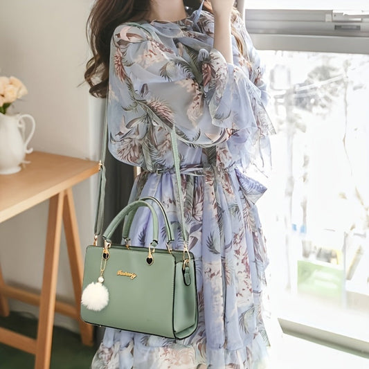 Crossbody Bag for Women – Satchel Top Handle Set Ladies – detail view 8