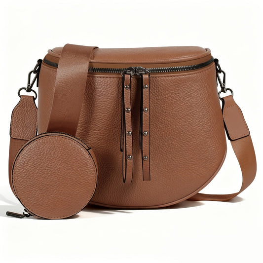 Crossbody Bag for Women – for Travel & Everyday Use, Detachable Strap Plaid Multi – detail view 5