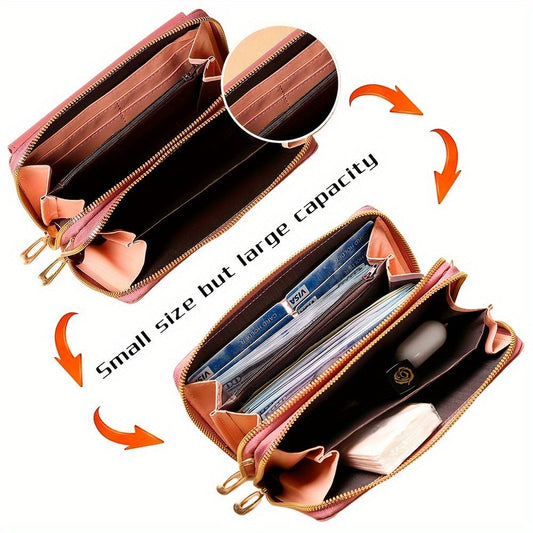 Crossbody Bag for Women – Vegan Leather, Anti-Theft, for Travel – detail view 7
