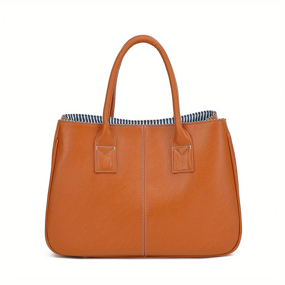 Shoulder Bag for Women – PU Leather, Large Capacity, Adjustable Strap, for Travel & – detail view 19