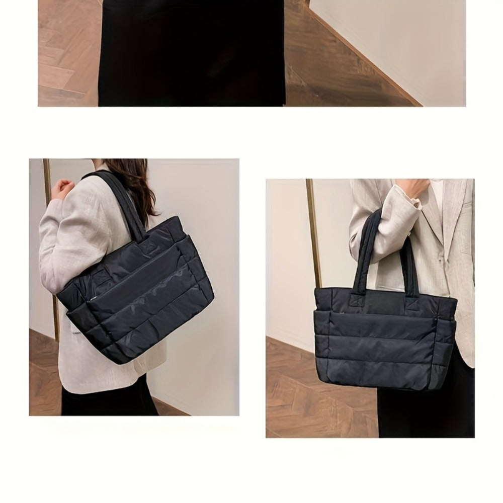 Tote Bag for Women – 20L, Quilted, Large Capacity, Lightweight – detail view 11
