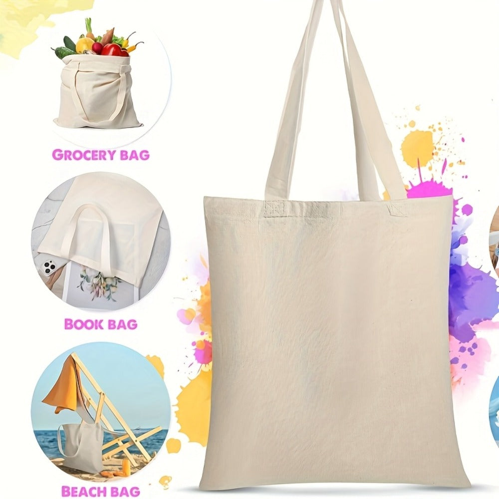 Tote Bag for Women – 24 Pack, 15 Inch, Canvas – detail view 4