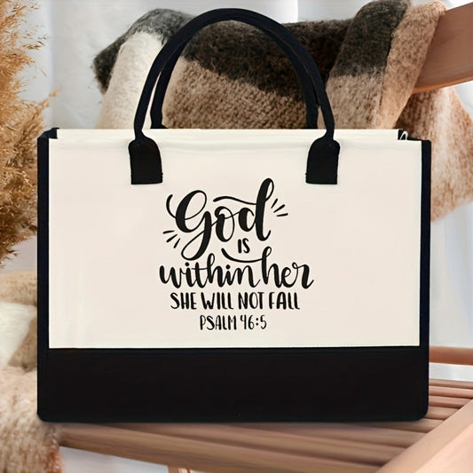 Tote Bag for Women – Canvas, Christian You Are Blessing Canvas – detail view 4