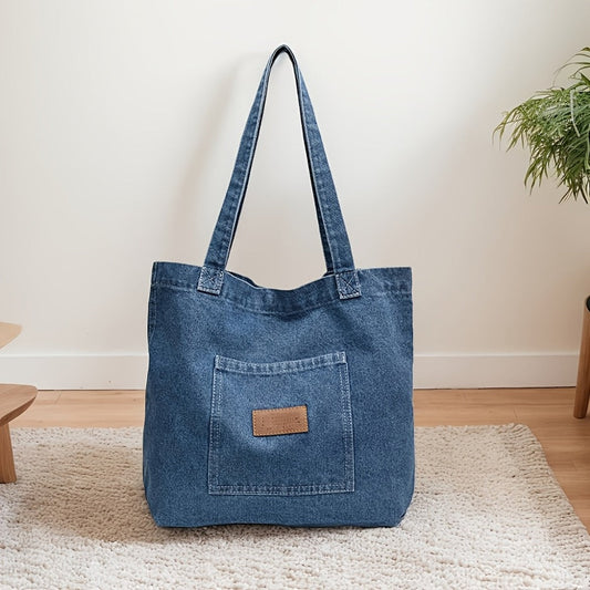 Tote Bag for Women – Denim, for Everyday Use – detail view 2